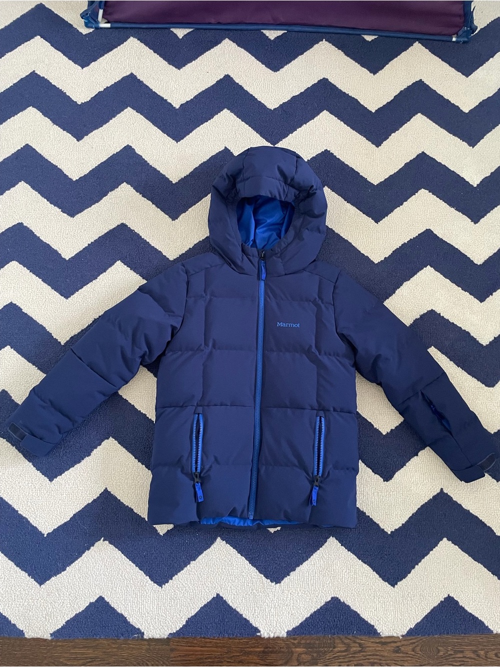 Marmot Kids Polar Down Jacket Winter Coat with Hood